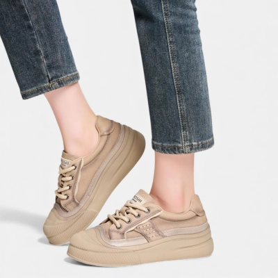 Полуботинки женские натуральная кожа мокко YD014-2 Полуботинки женские натуральная кожа мокко YD014-2