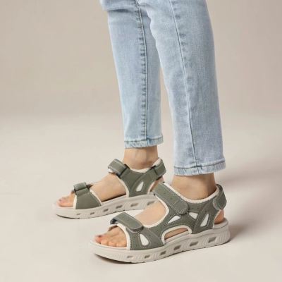 Сандалии женские на лето натуральная кожа капучино BL632-4