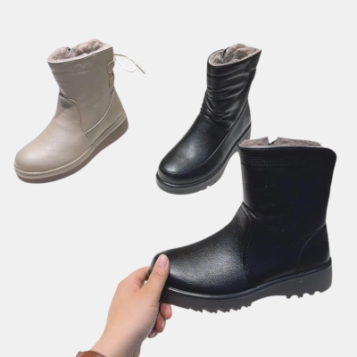 Полусапожки женские зимние MOMOTARI искусственная кожа 8203