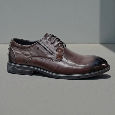 Туфли мужские натуральная кожа коричневые 10307 Туфли мужские натуральная кожа коричневые 10307