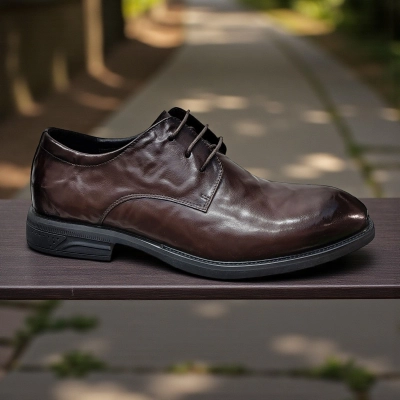 Туфли мужские натуральная кожа коричневые 10308 Туфли мужские натуральная кожа коричневые 10308