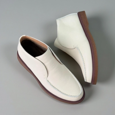 Полуботинки женские демисезонные натуральная кожа белые 11909 Полуботинки женские демисезонные натуральная кожа белые 11909