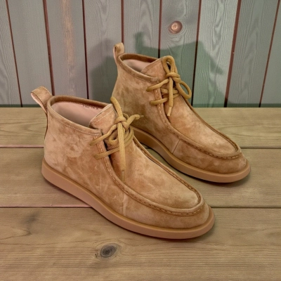 Ботинки женские демисезонные натуральная замша коричневые X1203-17A Ботинки женские демисезонные натуральная замша коричневые X1203-17A