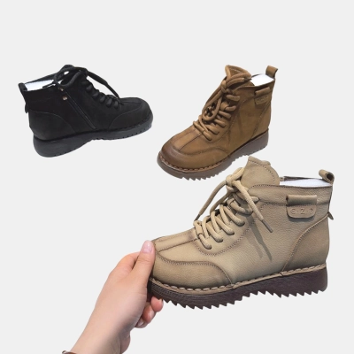 Ботинки женские зимние MOMOTARI нат. кожа SM11