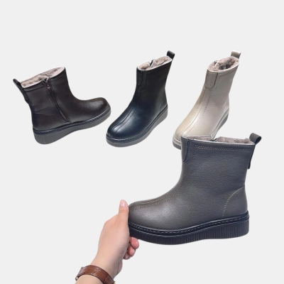 Полусапожки женские зимние MOMOTARI иск. кожа 8865