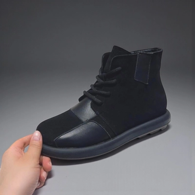 Ботинки женские зимние MOMOTARI натуральная кожа с замшей SM12-1 Ботинки женские зимние MOMOTARI натуральная кожа с замшей SM12-1