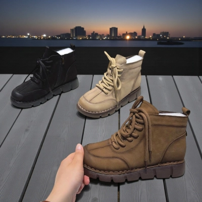 Ботинки женские зимние MOMOTARI натуральная кожа SM09 Ботинки женские зимние MOMOTARI натуральная кожа SM09