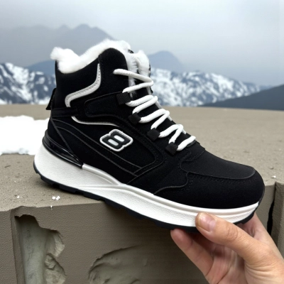 Кроссовки женские зимние PINDIAN искусственная кожа черные 10767 Кроссовки женские зимние PINDIAN искусственная кожа черные 10767