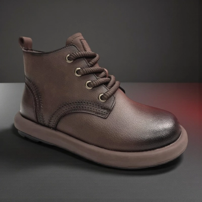 Ботинки женские зимние PINDIAN натуральная кожа коричневые 10831