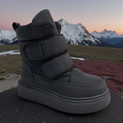 Дутики женские зимние PINDIAN черные 10840