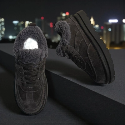 Ботинки женские зимние натуральная замша шоколадные M2207-5P