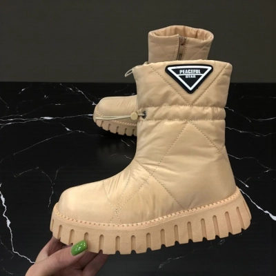 Дутики детские на зиму текстильные какао A5016-11