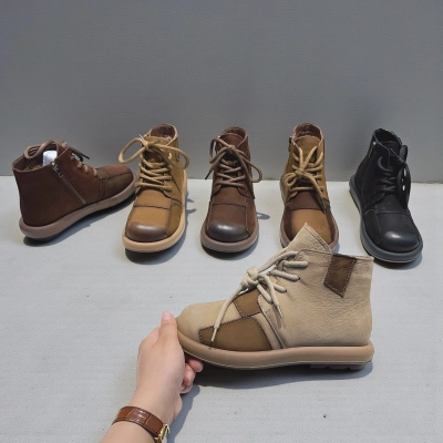 Ботинки женские зимние спорт MOMOTARI натуральная кожа SM24 Ботинки женские зимние спорт MOMOTARI натуральная кожа SM24