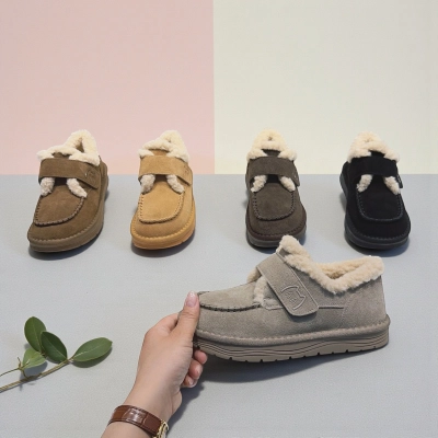 Полуботинки женские зимние MOMOTARI натуральная замша SM51 Полуботинки женские зимние MOMOTARI натуральная замша SM51