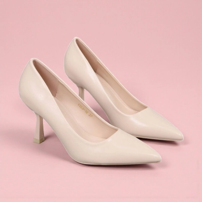 Туфли женские лодочки GUOQISONG G&S искусственная кожа бежевые GXL9-10 Туфли женские лодочки GUOQISONG G&S искусственная кожа бежевые GXL9-10