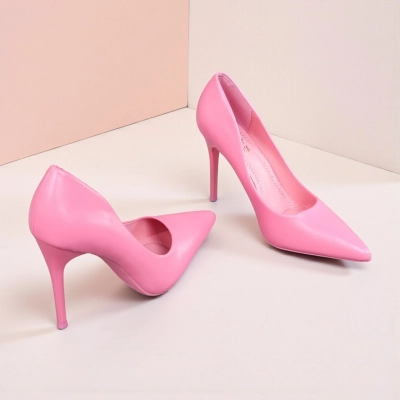 Туфли женские лодочки GUOQISONG G&S искусственная кожа розовые 11624 Туфли женские лодочки GUOQISONG G&S искусственная кожа розовые 11624