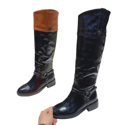 Сапоги женские зимние MOMOTARI искусственная кожа S240