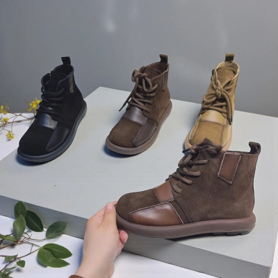 Ботинки женские демисезонные MOMOTARI натуральная кожа SE02 Ботинки женские демисезонные MOMOTARI натуральная кожа SE02