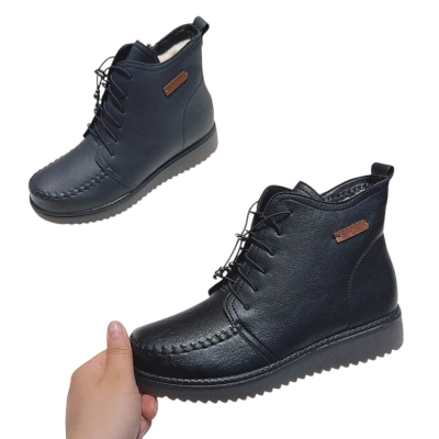 Ботинки женские зимние MOMOTARI искусственная кожа BK810A