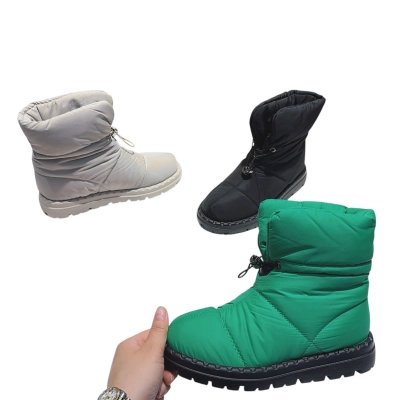 Дутики женские зимние MOMOTARI текстиль BK1121