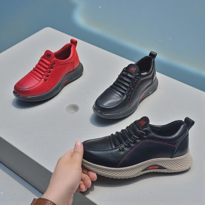 Кроссовки женские MOMOTARI искусственная кожа BK376