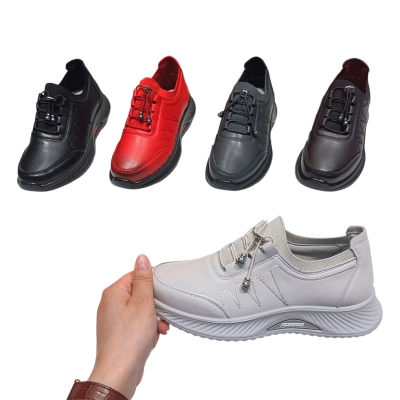 Кроссовки женские MOMOTARI искусственная кожа BK375
