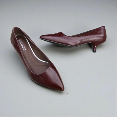 Туфли женские лодочки искусственная кожа коричневые 12138 Туфли женские лодочки искусственная кожа коричневые 12138