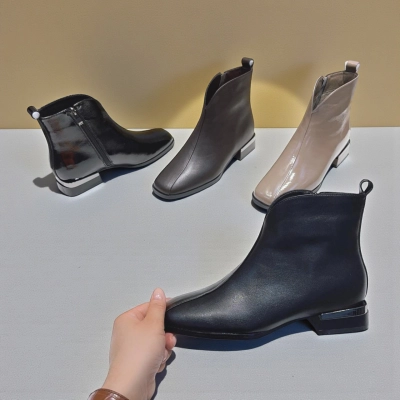 Ботинки женские демисезонные натуральная кожа PC-23