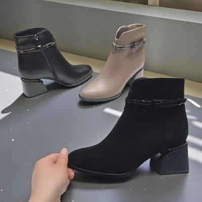 Ботинки женские демисезонные натуральная кожа PC-26