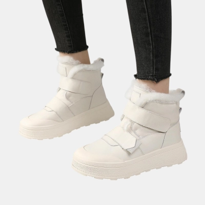 Ботинки женские зимние натуральная кожа бежевые YM070-5 Ботинки женские зимние натуральная кожа бежевые YM070-5