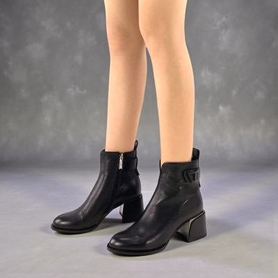 Ботинки демисезонные MadiaMara нат. кожа K165-1