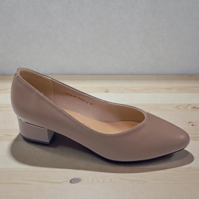 Туфли женские MOLO прессованная кожа бежевые 12549