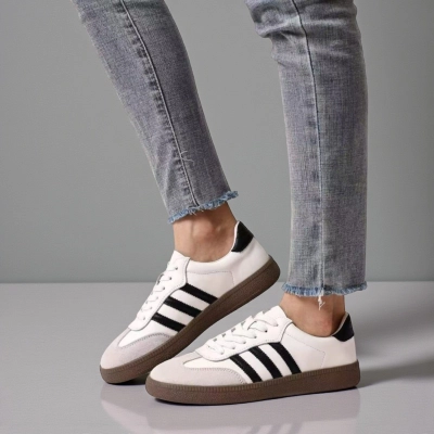 Кроссовки женские Paolo Moro натуральная кожа белые B439-1