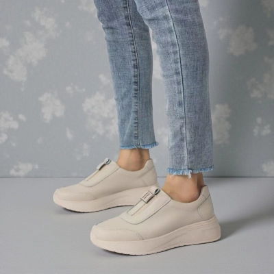 Кроссовки женские Paolo Moro натуральная кожа бежевые B614-9