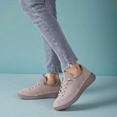 Кроссовки женские Paolo Moro натуральная замша капучино Y259-3