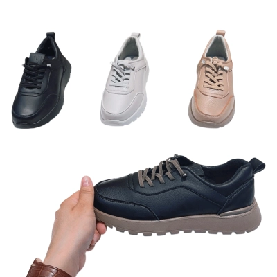 Кроссовки женские MOMOTARI искусственная кожа BK1381