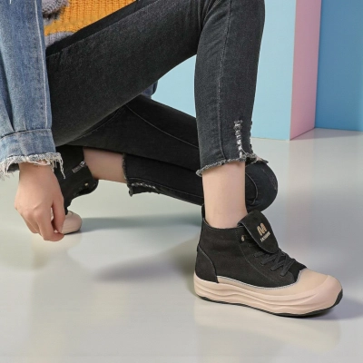 Ботинки женские демисезонные Paolo Moro натуральная кожа черные YR043-4