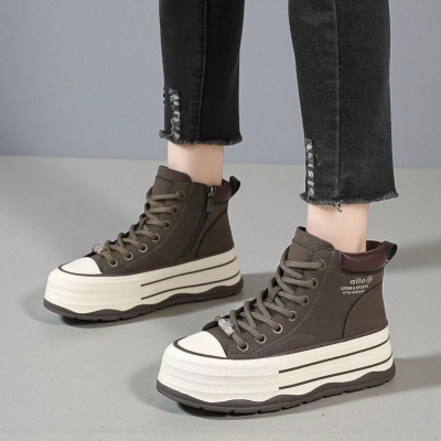 Ботинки женские демисезонные Paolo Moro натуральная кожа коричневые YR309-5