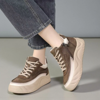 Ботинки женские демисезонные Paolo Moro натуральная кожа коричневые YD148-3