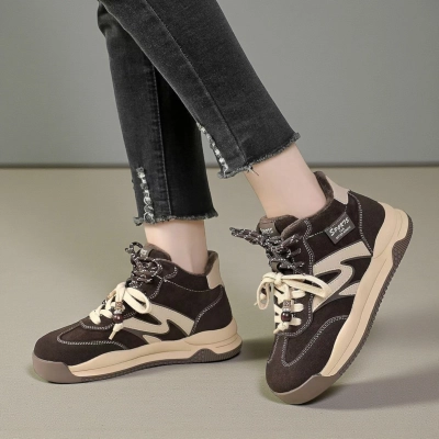 Ботинки женские демисезонные Paolo Moro натуральная замша шоколадные YR093-2