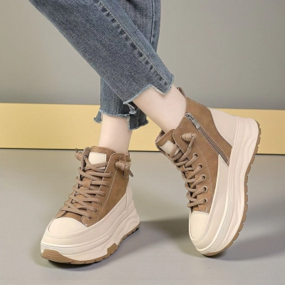 Ботинки женские демисезонные Paolo Moro натуральная кожа какао YR241-4