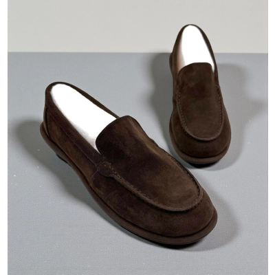 Лоферы женские Dino Albat натуральная замша шоколадные D6252-8P Лоферы женские Dino Albat натуральная замша шоколадные D6252-8P