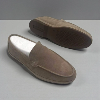 Лоферы женские Dino Albat натуральная замша капучино D6220-4