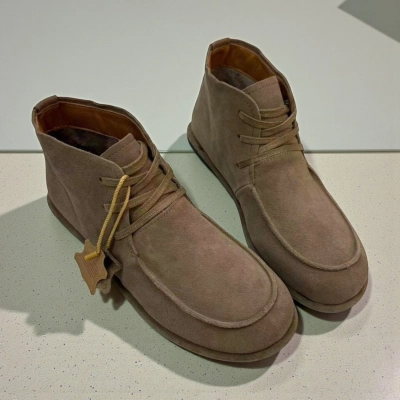 Ботинки женские Dino Albat натуральная замша коричневые E6263-18P