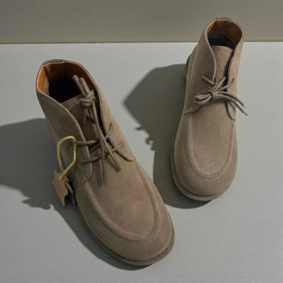 Ботинки женские Dino Albat натуральная замша коричневые E6262-18P