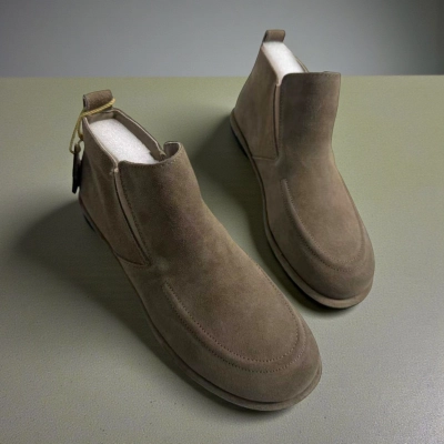 Ботинки женские Dino Albat натуральная замша коричневые E6265-18P