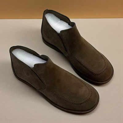 Ботинки женские Dino Albat натуральная замша коричневые E5253-22P