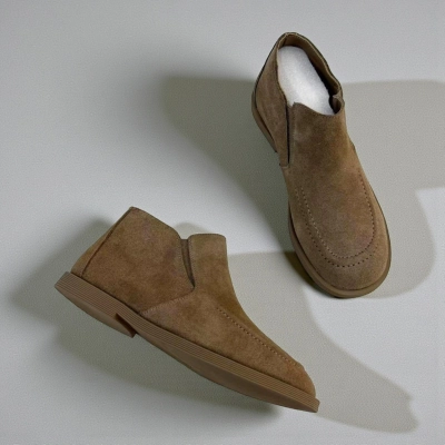 Ботинки женские Dino Albat натуральная замша коричневые E5253-11P