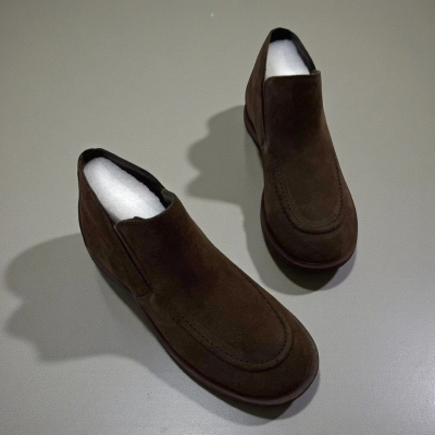 Ботинки женские Dino Albat натуральная замша шоколадные E5253-16P