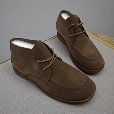 Ботинки женские Dino Albat натуральная замша коричневые E5252-22P